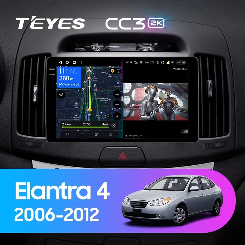 Hyundai Avante Elantra 4 HD (2006-2012)