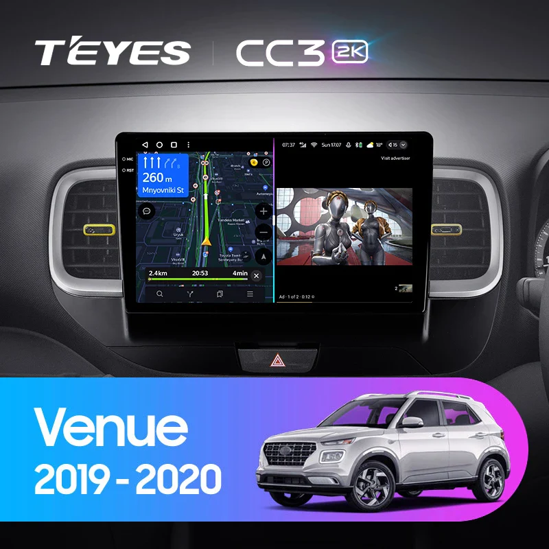 Hyundai Venue (2019-2020) Right hand drive