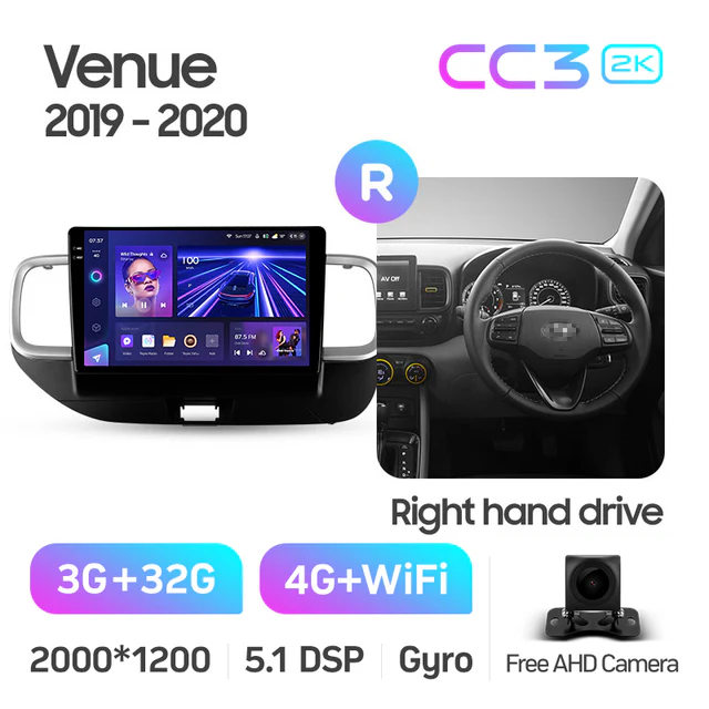 Hyundai Venue (2019-2020) Right hand drive - Image 7