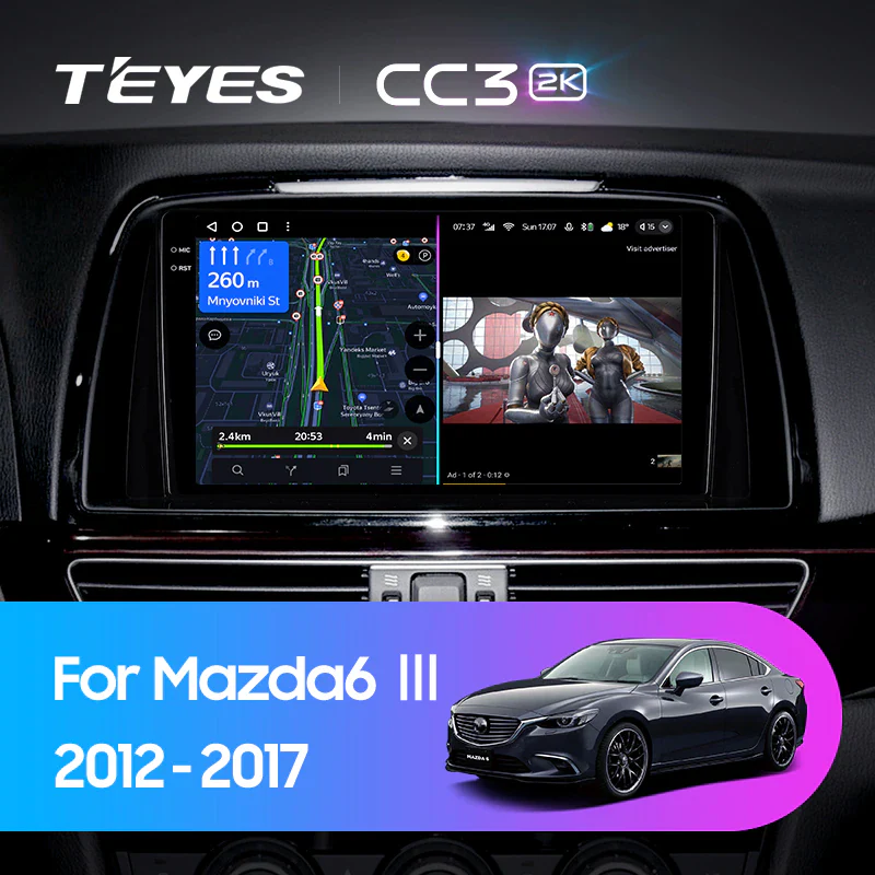 Mazda 6 Atenza 3 GJ (2012-2015)