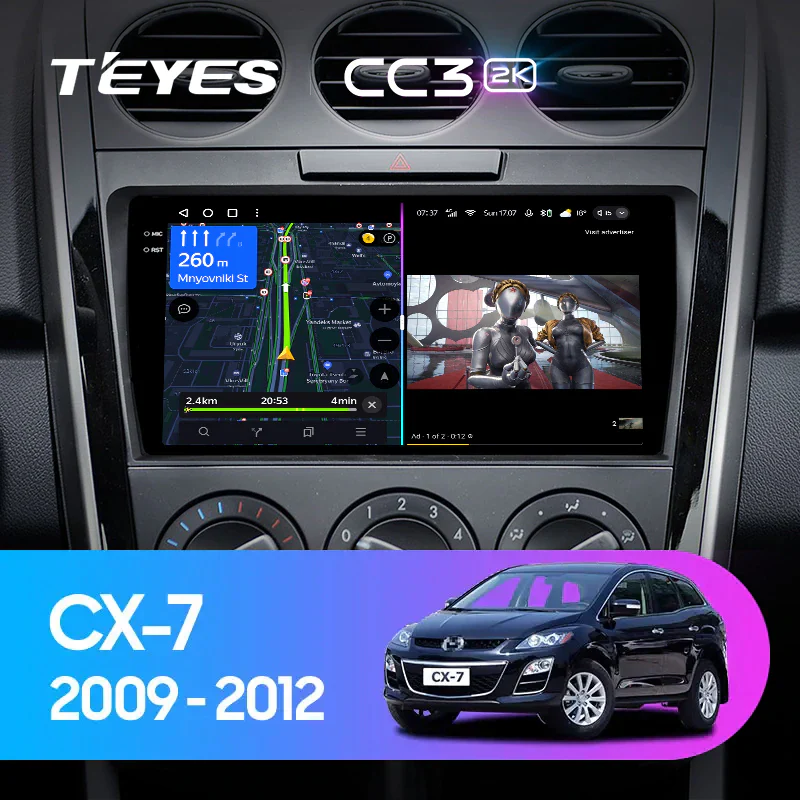 Mazda CX7 CX-7 CX 7 ER (2009-2012)