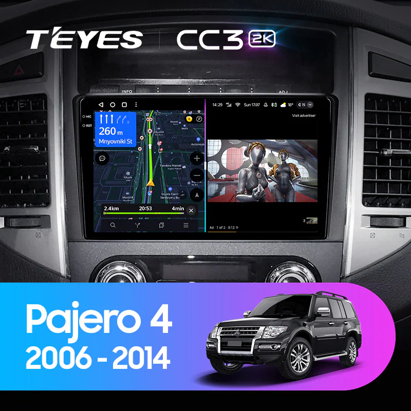 Mitsubishi Pajero 4 / Montero / Shogun V80 V90 (2006-2024)