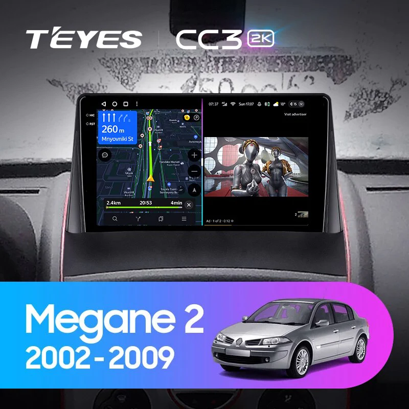 Renault Fluence Megane 2 (2002-2009)
