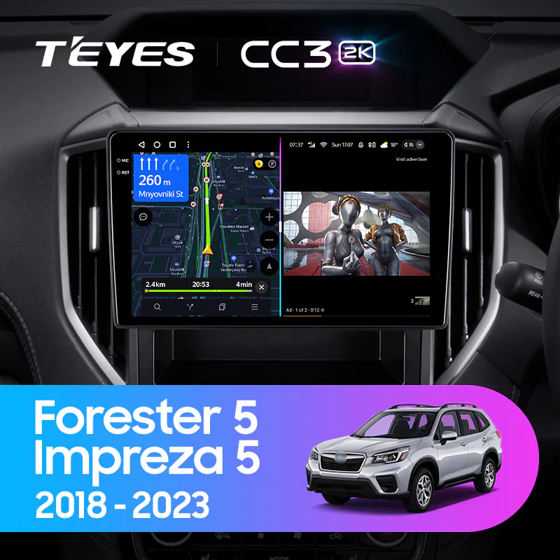 Subaru Forester 5 / Impreza 5 / XV Crosstrek (2018-2023)