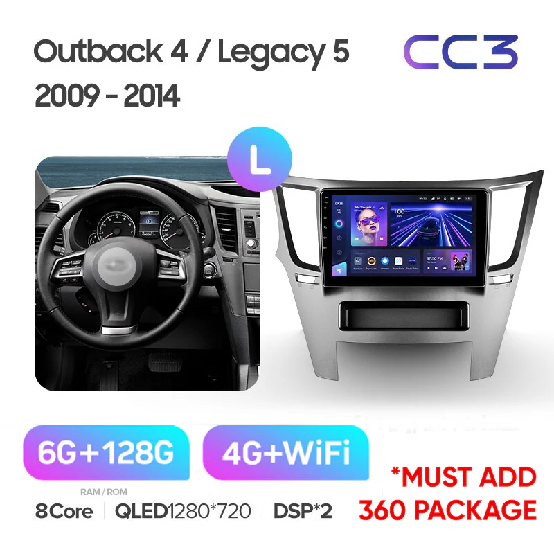Subaru Outback 4 BR Legacy 5 (2009-2014) Left hand drive - Image 5