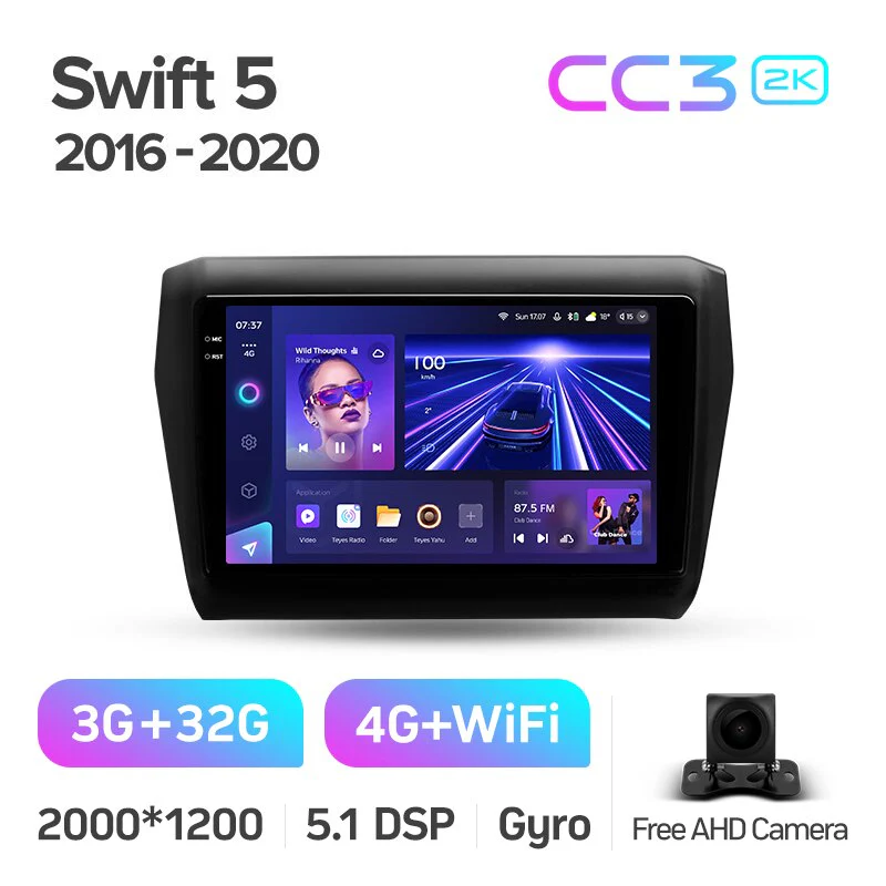 Suzuki Swift 5 (2016-2020) 9" Screen - Image 6
