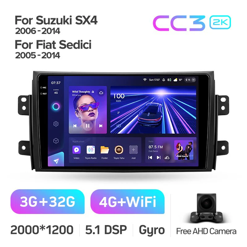 Suzuki SX4 1 (2006-2014) / Fiat Sedici (2005-2014) - Image 6