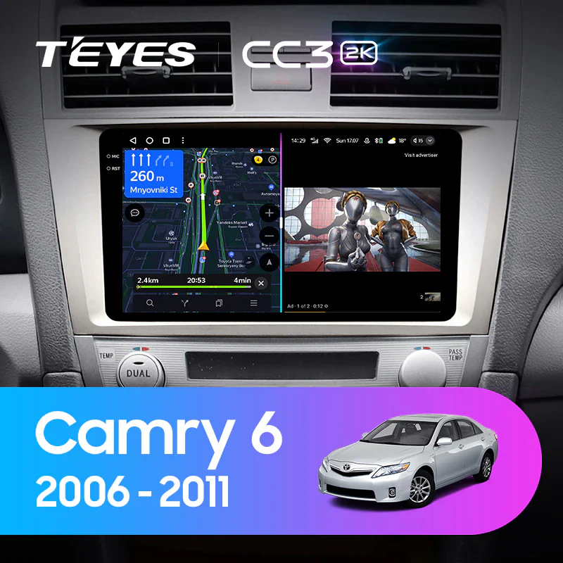 Toyota Camry / Solara 6 XV 40 50 / Aurion GSV40 (2006-2011)