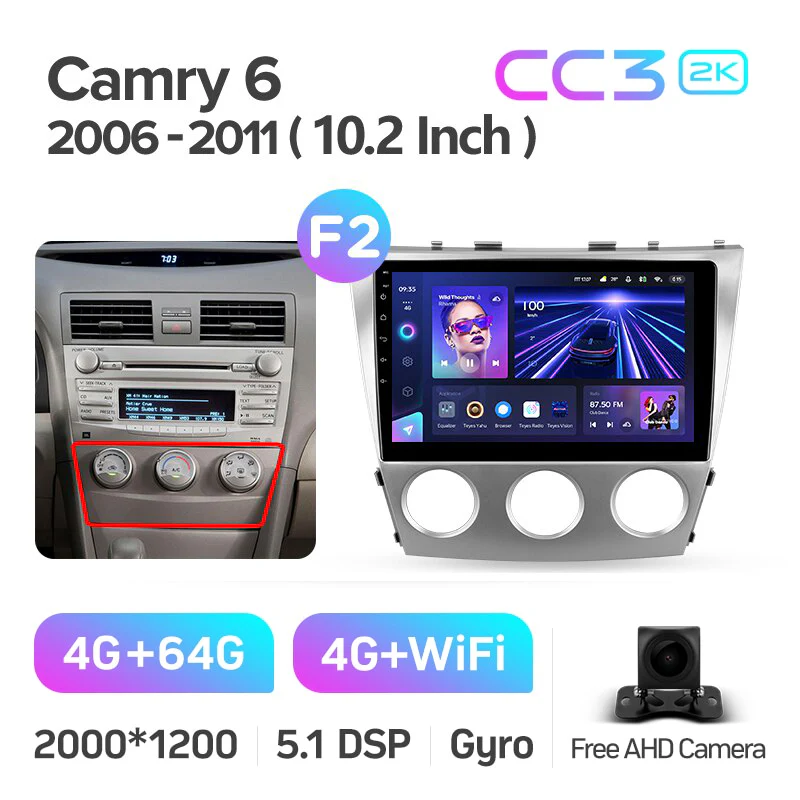 Toyota Camry / Solara 6 XV 40 50 / Aurion GSV40 (2006-2011) - Image 12