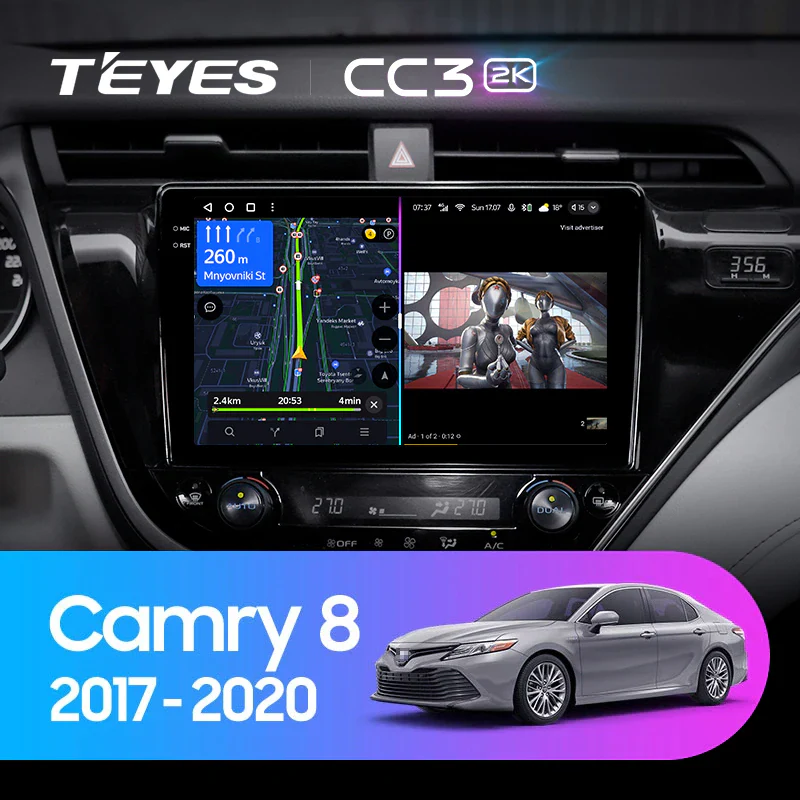 Toyota Camry 8 XV 70 (2017-2020) RHD & LHD