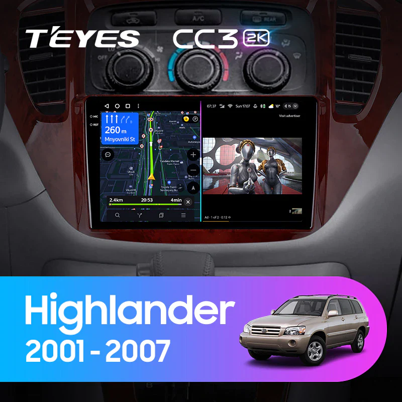 Toyota Kluger / Highlander 1 XU20 (2001-2007)