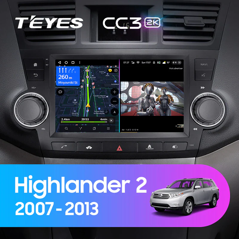 Toyota Kluger / Highlander 2 XU40 (2007-2013) [B]