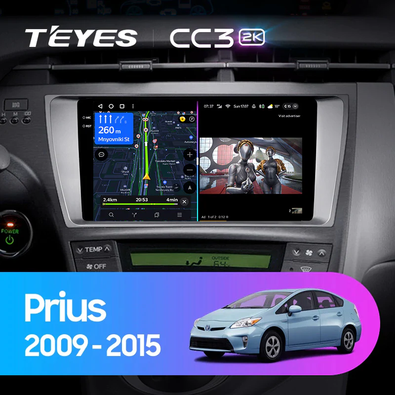 Toyota Prius XW30 (2009-2015) Left Hand Drive