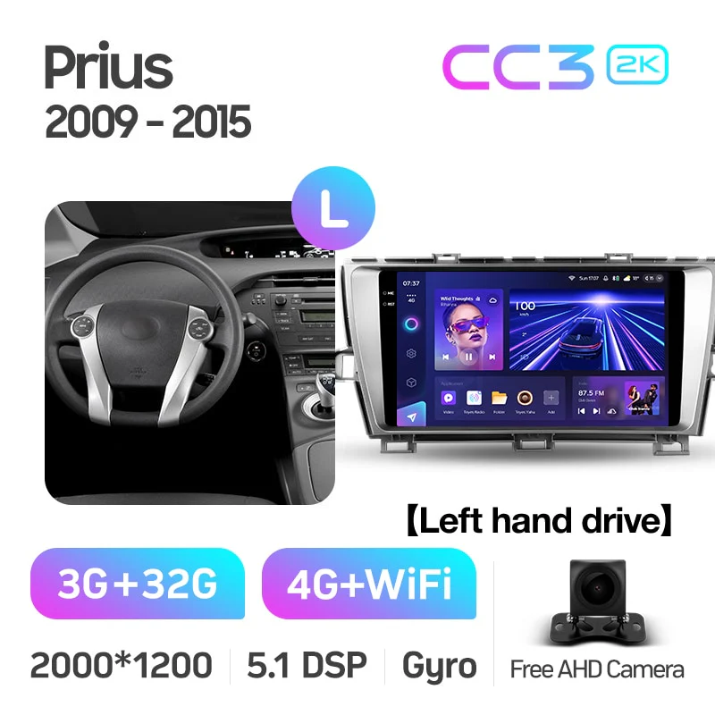Toyota Prius XW30 (2009-2015) Left Hand Drive - Image 6