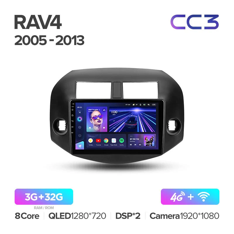 Toyota RAV4 3 XA30 (2005-2013) 10" Screen - Image 4