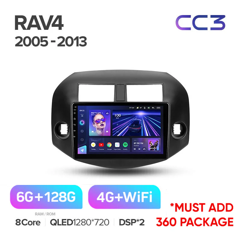Toyota RAV4 3 XA30 (2005-2013) 10" Screen - Image 5
