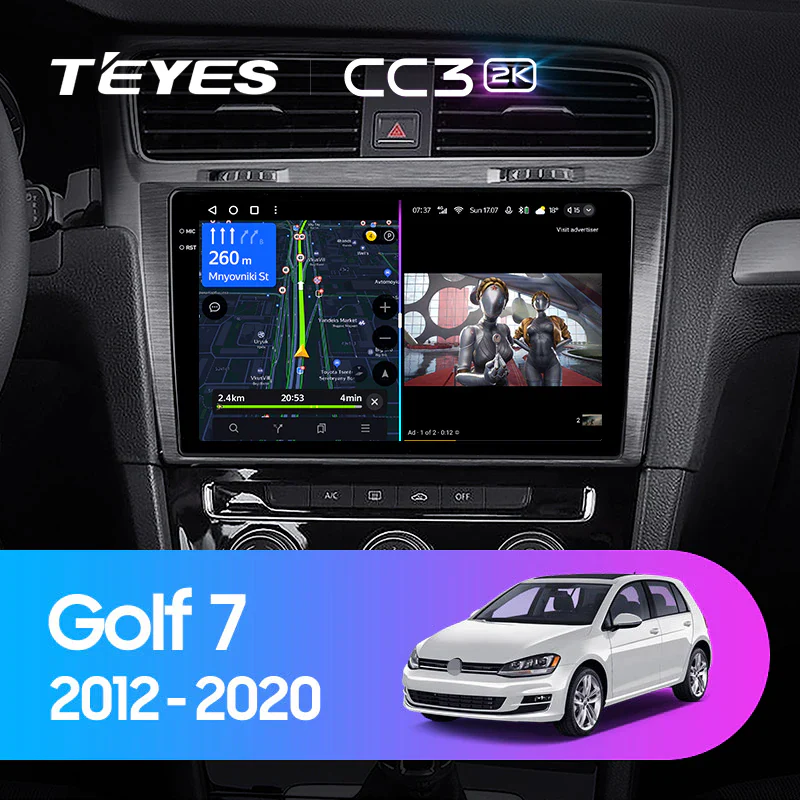 Volkswagen Golf 7 MK7 (2012-2020) Left Hand Drive