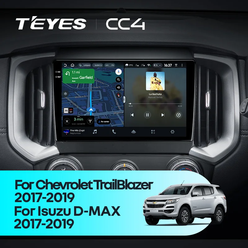 Chevrolet TrailBlazer / Colorado / Isuzu D-MAX DMax / MU-X (2017-2019)