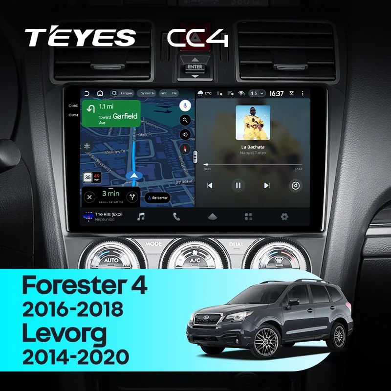Subaru Forester 4 SJ / WRX Impreza (2016-2018) / Levorg VM (2014-2020)