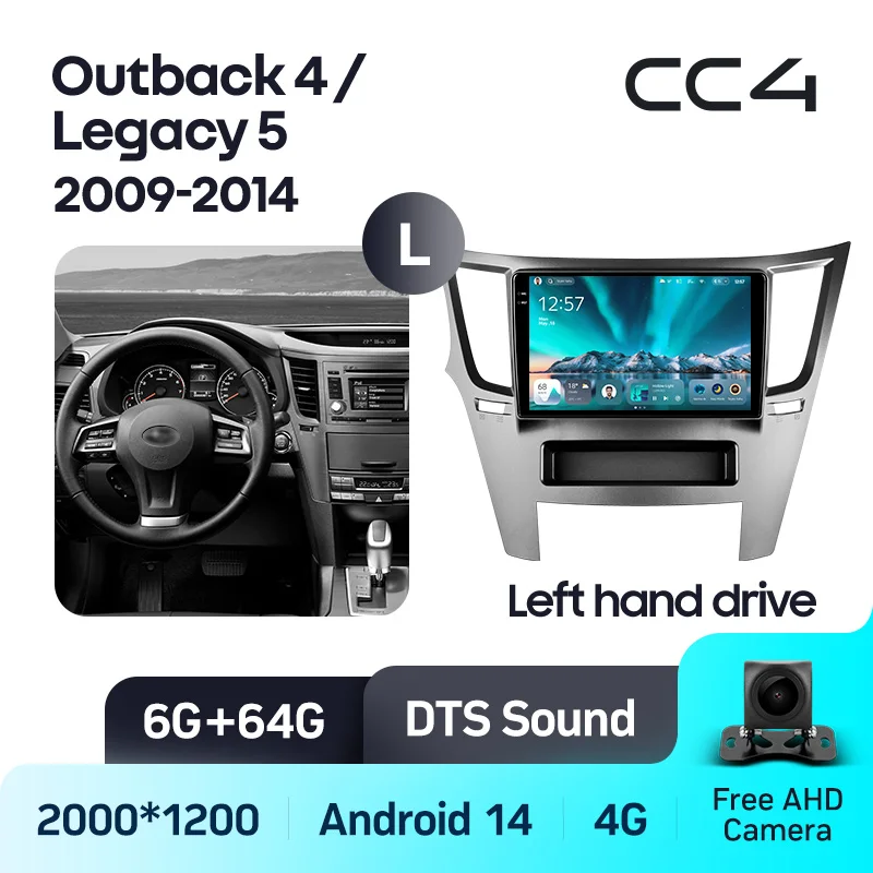 Subaru Outback 4 BR Legacy 5 2009 - 2014 Left hand drive - Image 6