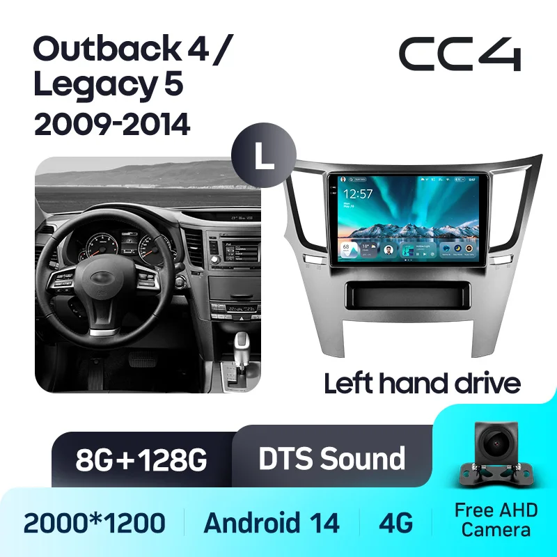 Subaru Outback 4 BR Legacy 5 2009 - 2014 Left hand drive - Image 7