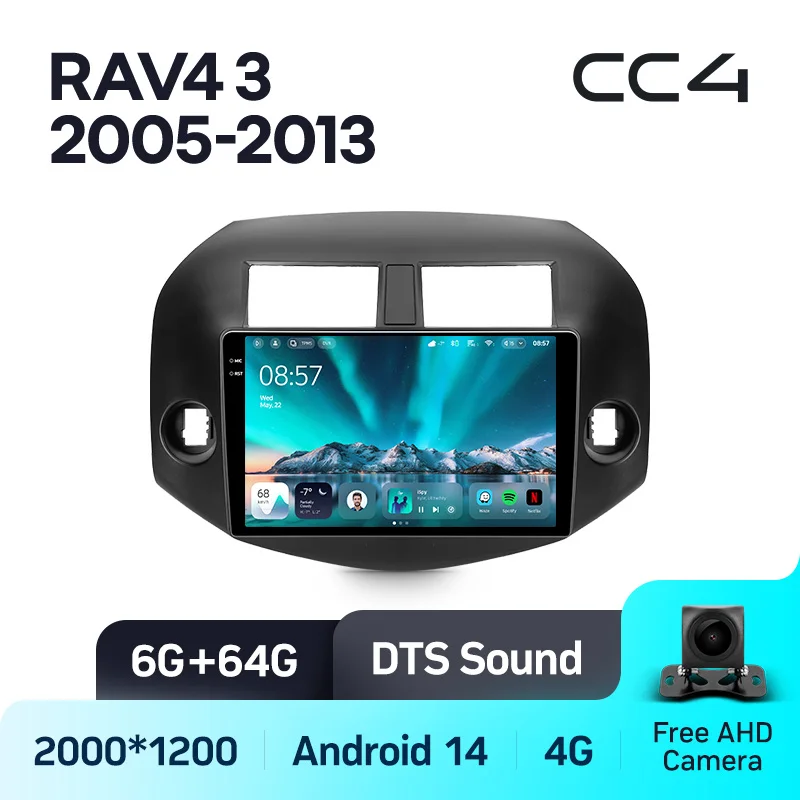 Toyota RAV4 3 XA30 (2005-2013) 10" Screen - Image 6