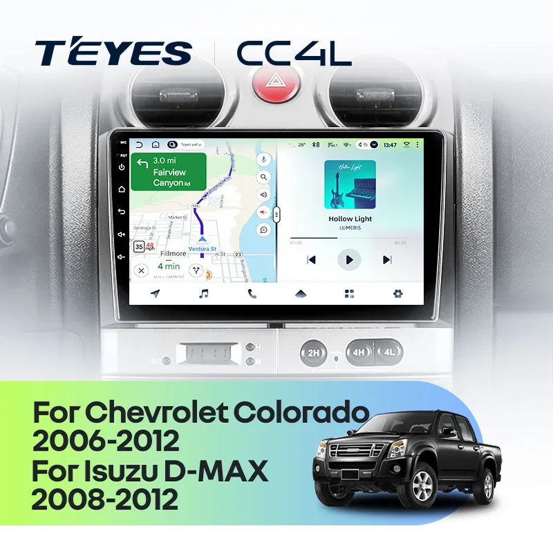 Chevrolet Colorado (2006-2012) / Isuzu D-MAX MU-71 (2008-2012)