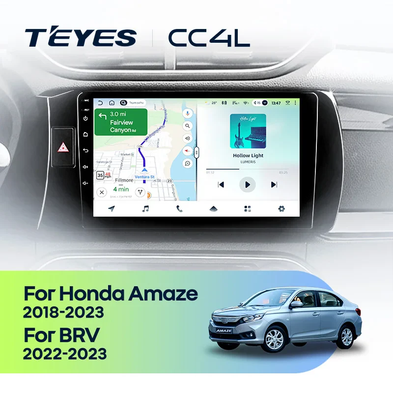 Honda Amaze (2018-2023) / Honda BRV (2022-2023) Left Hand Drive