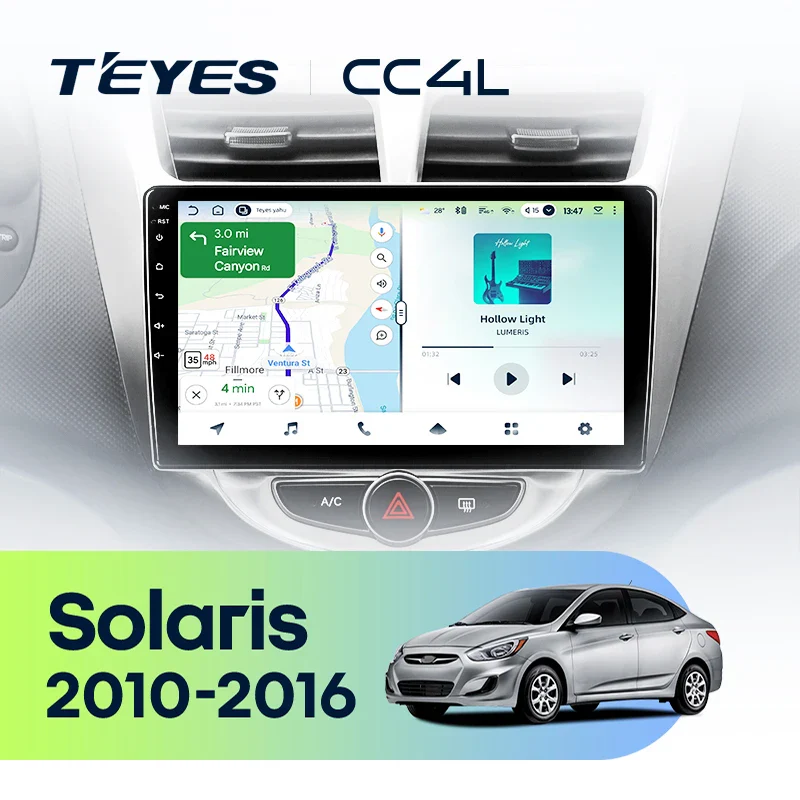 Hyundai Solaris 1 2010 - 2016