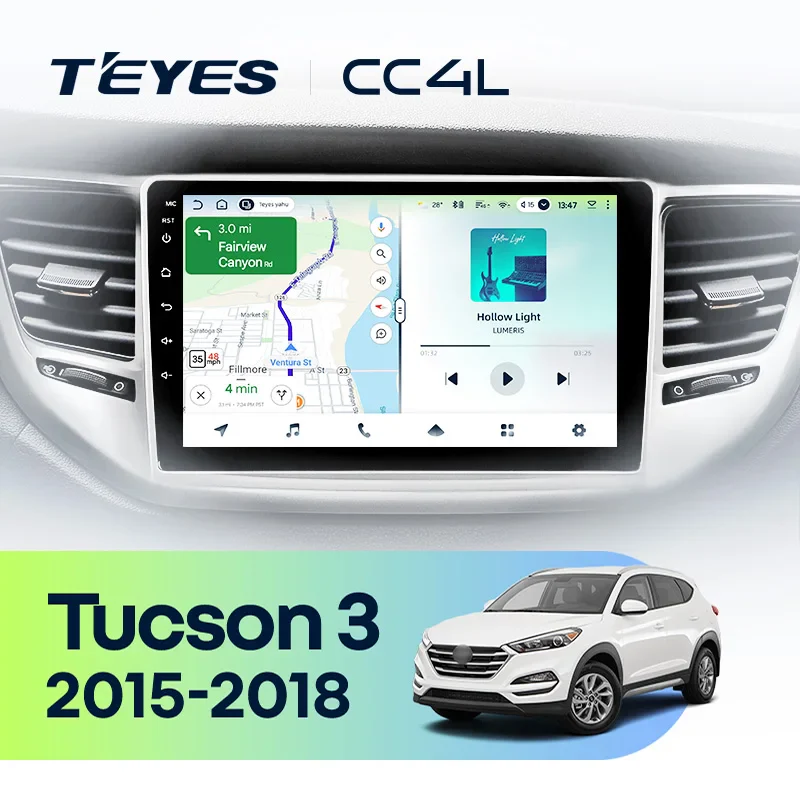 Hyundai Tucson 3 (2015-2018) Left Hand Drive