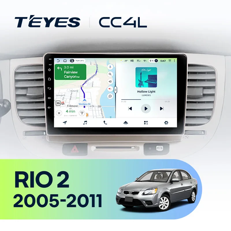 Kia RIO 2 RIO2 2005 - 2011