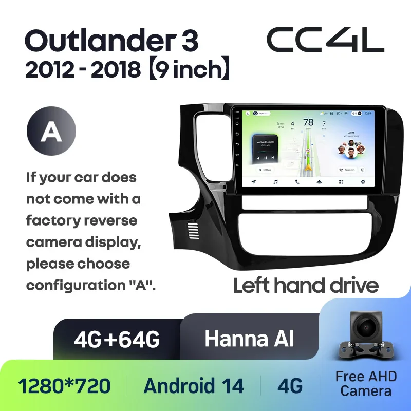 Mitsubishi Outlander 3 GF0W GG0W (2012-2018) Left Hand Drive - Image 6