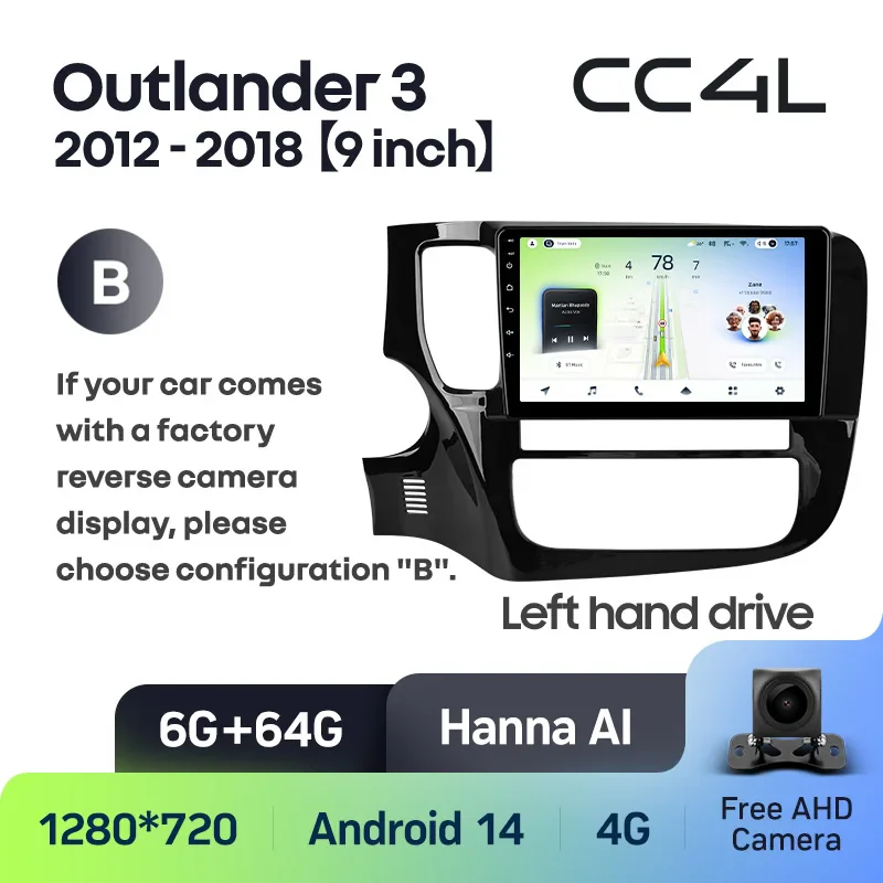 Mitsubishi Outlander 3 GF0W GG0W (2012-2018) Left Hand Drive - Image 9
