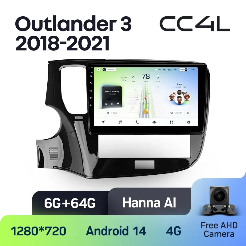 Mitsubishi Outlander 3 III GF0W GG0W 2018 - 2021 Left Hand Drive - Image 6