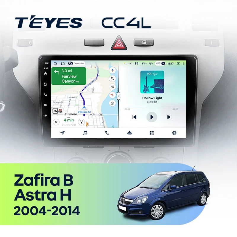 Opel Zafira B 2005-2014 For Opel Astra H 2004-2014