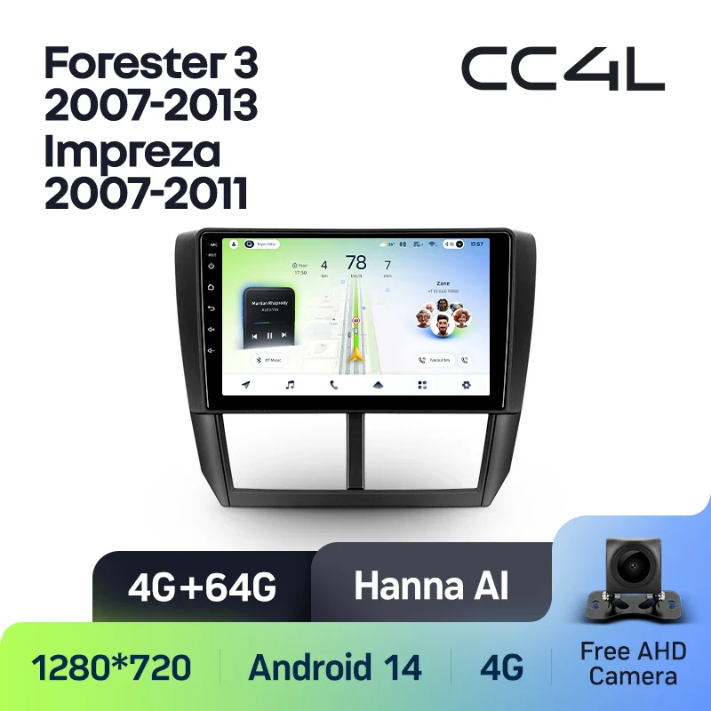 Subaru Forester 3 SH 2007 - 2013 For Subaru Impreza GH GE 2007 - 2011 - Image 7