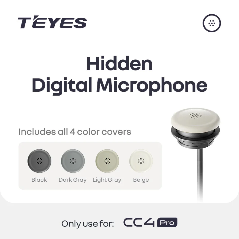 TEYES Hidden Digital Microphone - Exclusive for Teyes CC4 PRO Only