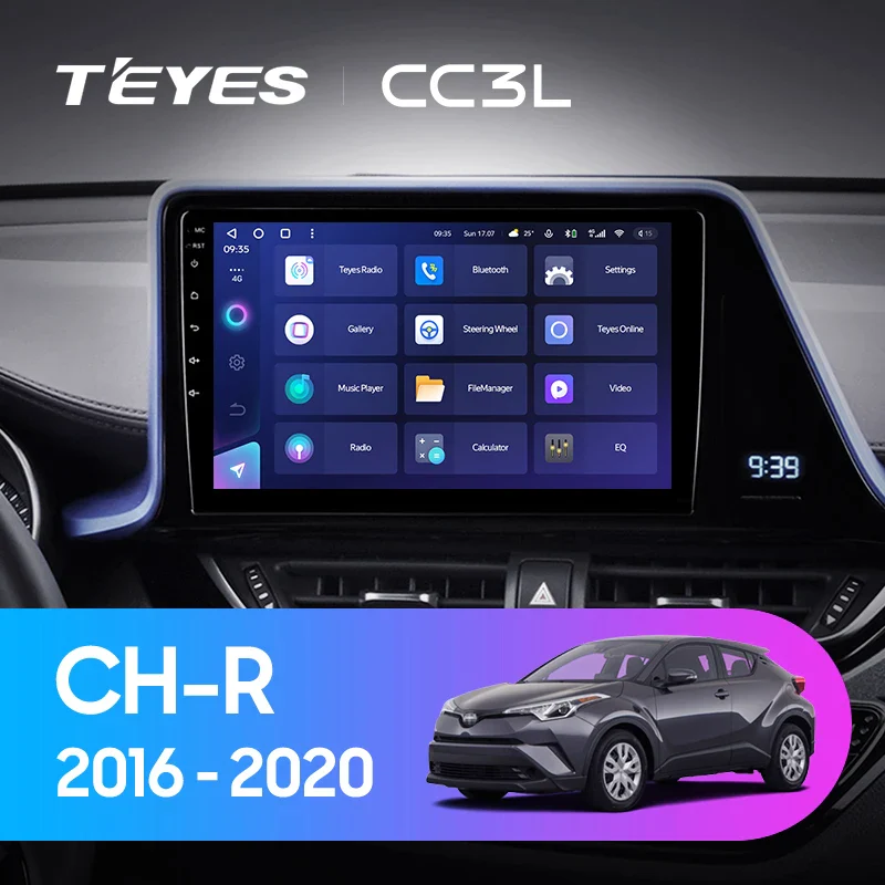 Toyota C-HR CHR (2016-2020) Left Hand Drive