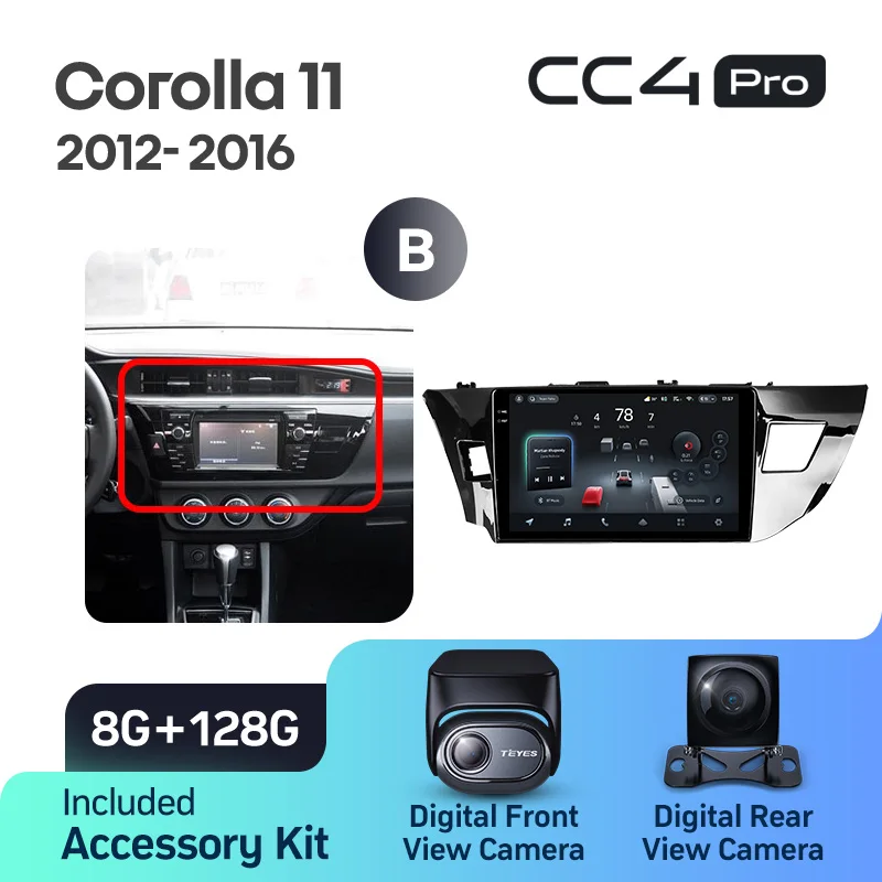 Toyota Corolla 11 (2012-2016) Left Hand Drive - Image 10