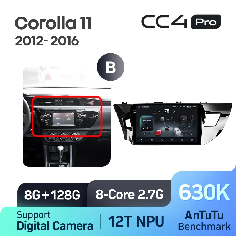 Toyota Corolla 11 (2012-2016) Left Hand Drive - Image 12