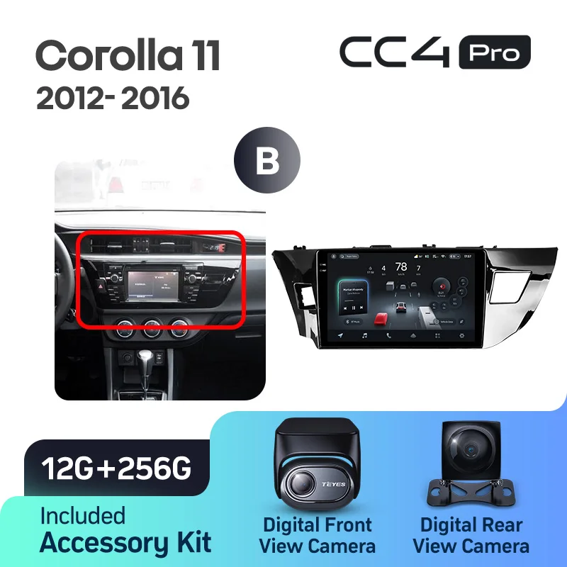 Toyota Corolla 11 (2012-2016) Left Hand Drive - Image 14
