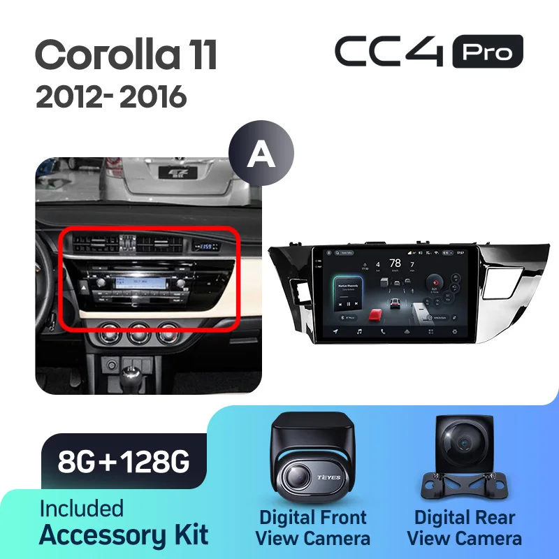 Toyota Corolla 11 (2012-2016) Left Hand Drive - Image 7