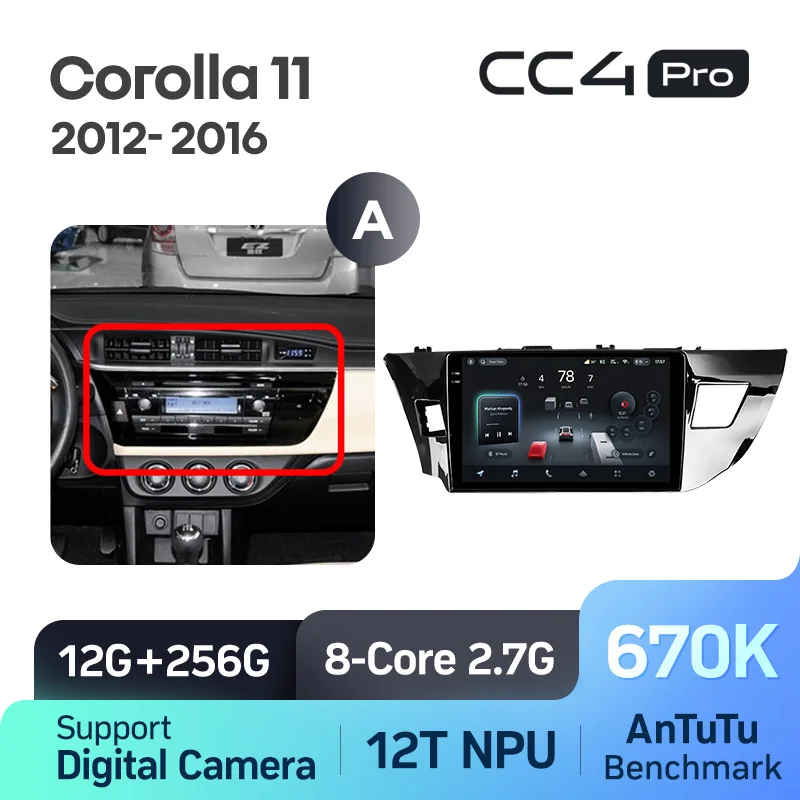 Toyota Corolla 11 (2012-2016) Left Hand Drive - Image 8