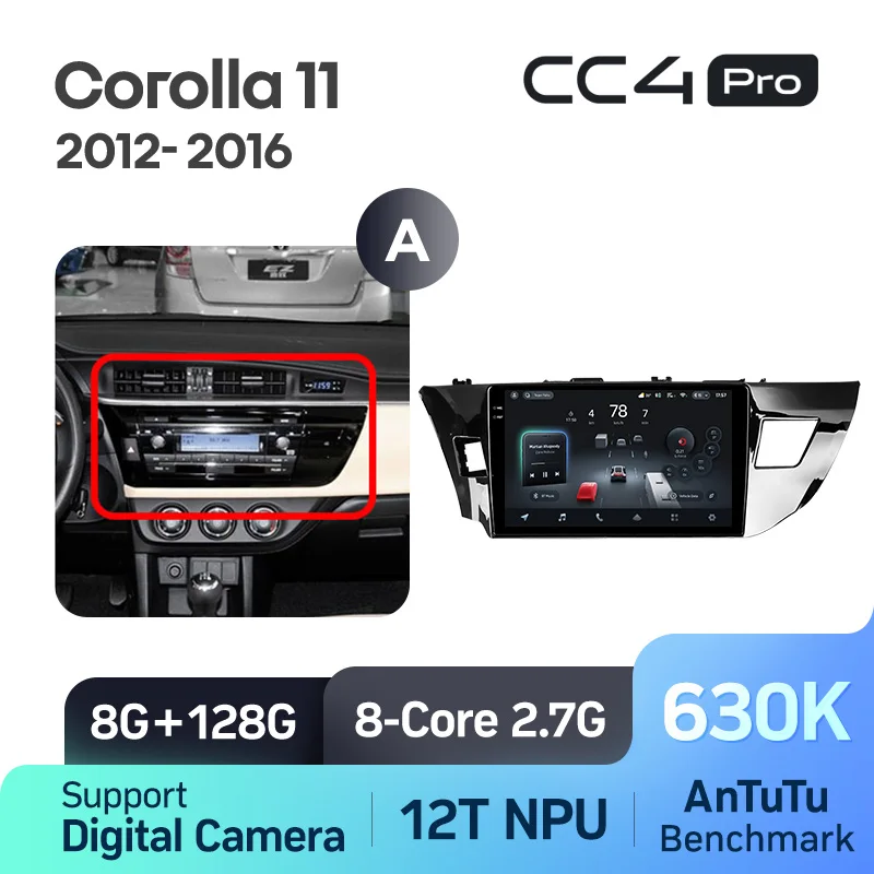 Toyota Corolla 11 (2012-2016) Left Hand Drive - Image 9
