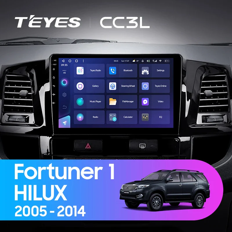 Toyota Fortuner 1 AN50 AN60 HILUX Revo Vigo (2005-2014)