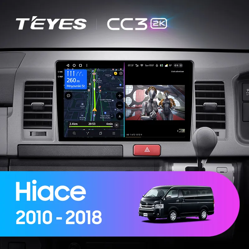 Toyota Hiace H200 (2010-2018) Right hand driver