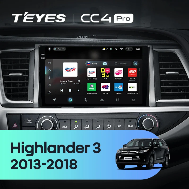 Toyota Kluger / Highlander 3 XU50 (2013-2018)