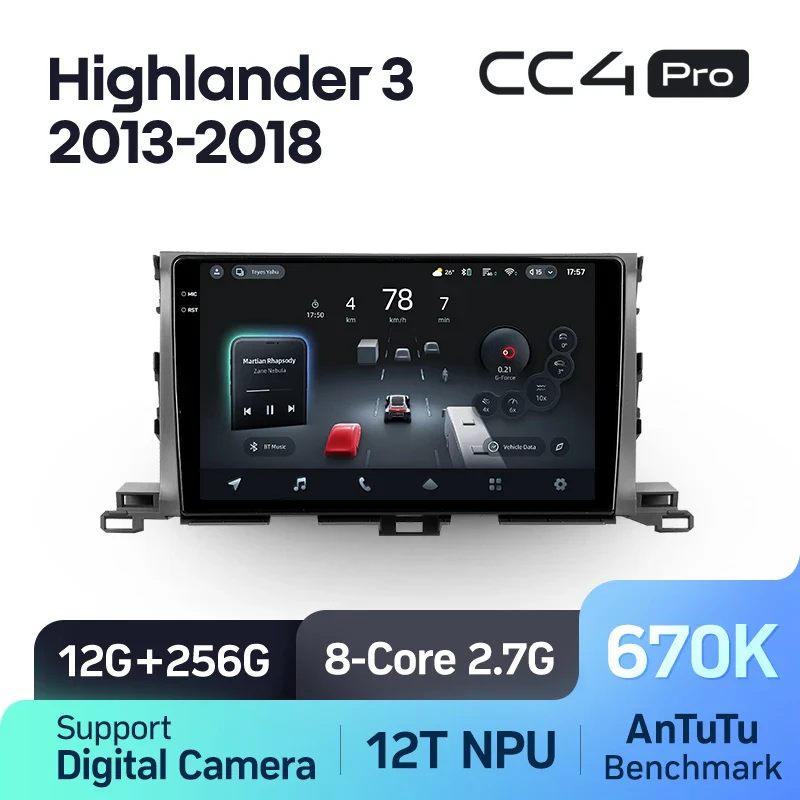 Toyota Kluger / Highlander 3 XU50 (2013-2018) - Image 8