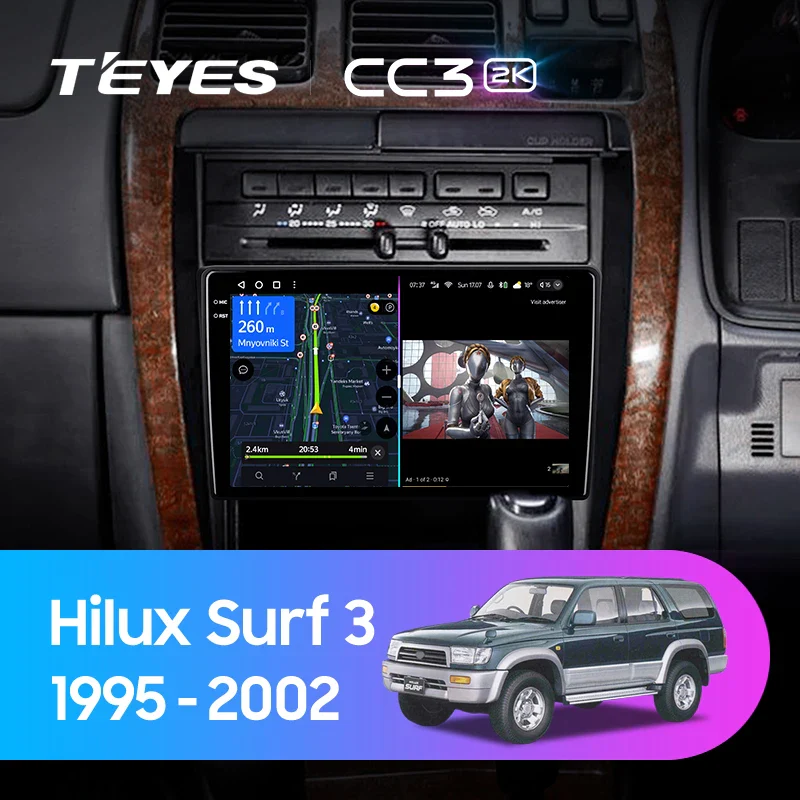 Toyota Hilux Surf 3 N180 (1995-2002) Right Hand Drive