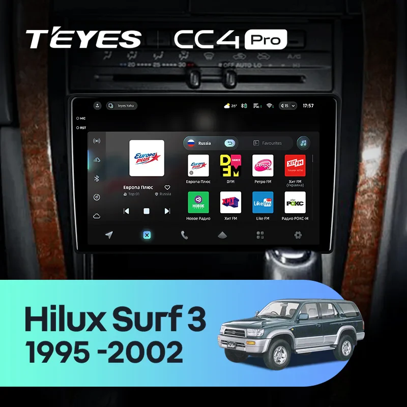 Toyota Hilux Surf 3 N180 (1995-2002) Right hand drive